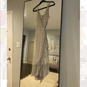 All Saints Printed wrap dress - always dry cleaned